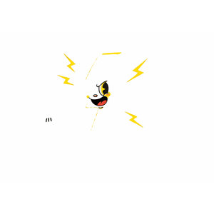 A Cheeky, Zapping Lightning Bolt