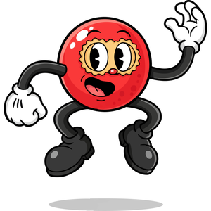 A Cheerful, Bouncing Gumdrop
