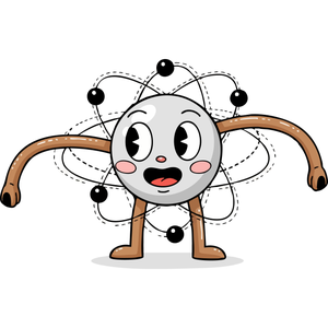 A Curious Atom with Orbiting Electrons