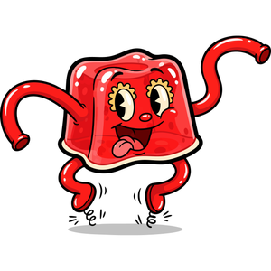 A Happy, Bouncing Gelatin Dessert