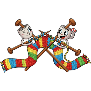 A Pair of Magical, Self-Knitting Needles