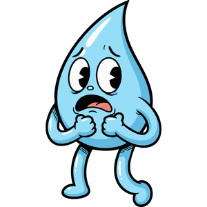A Scared, Trembling Little Water Droplet