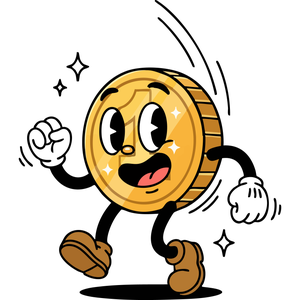 A Single Coin Flipping in the Air