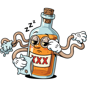 A Sleepy Bottle of Moonshine