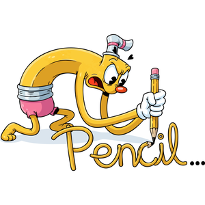 A Very Long Pencil Trying to Write its Name