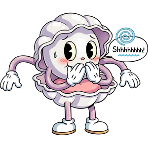 A Whispering Seashell Character