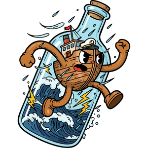 a Brave Ship in a Bottle