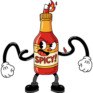 a Mischievous Bottle of Hot Sauce