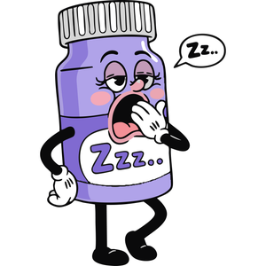 a Sleepy Bottle of Sleeping Pills